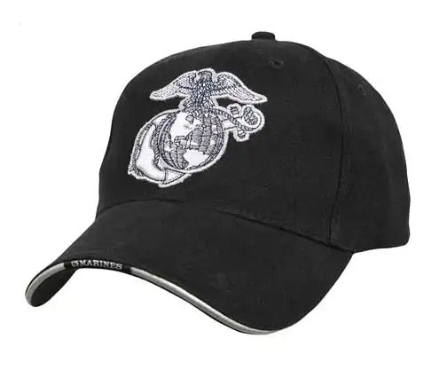 US Marines Globe and Anchor Structured Baseball Hat