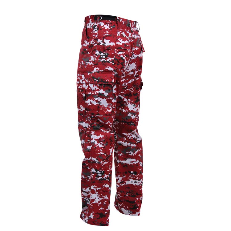 Red Digital Camouflage BDU Pant