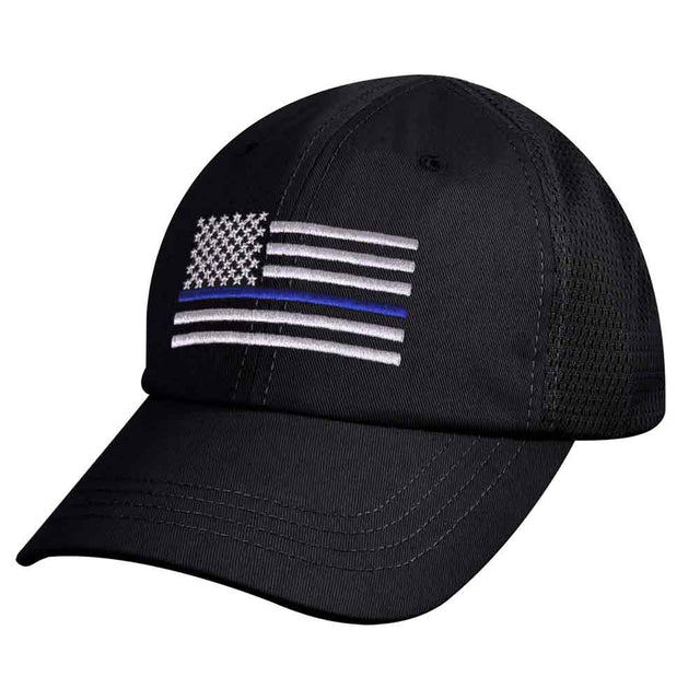 Thin Blue Line Flag Meshback Law Enforcement Baseball Hat