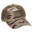 Multicam Low Profile US Flag Baseball Cap