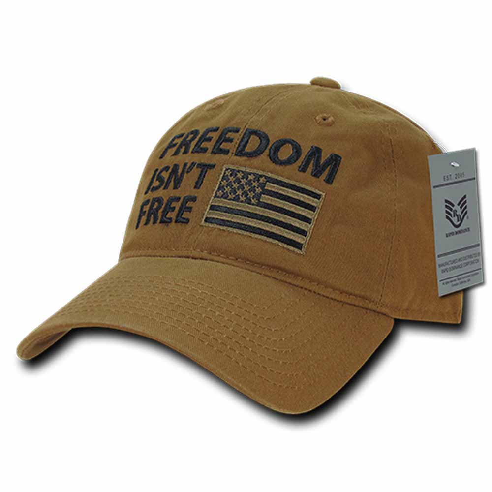 Freedom Isn't Free Baseball Hat by Rapdom