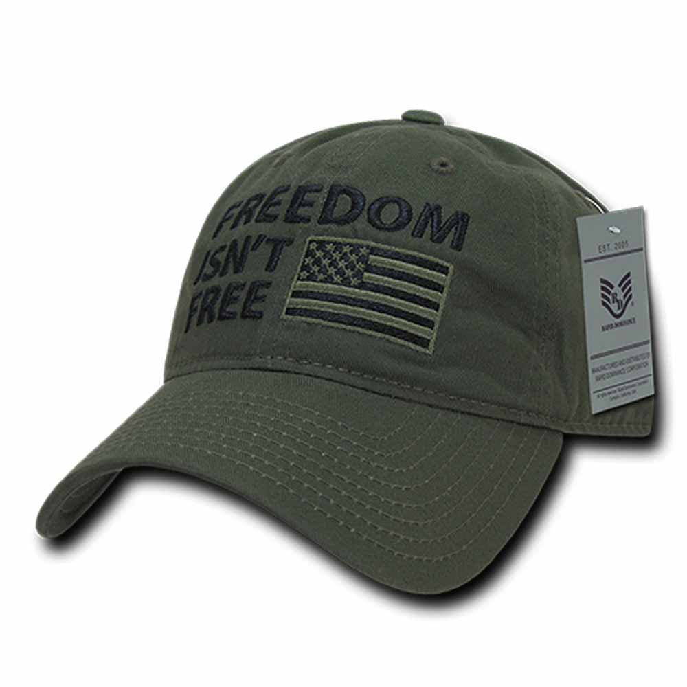 Freedom Isn't Free Baseball Hat by Rapdom