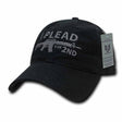 I Plead The 2nd Baseball Hat by Rapdom