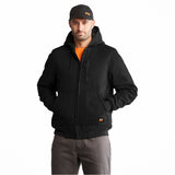 Timberland PRO Gritman Fleece-Lined Men's Hooded Canvas Jacket