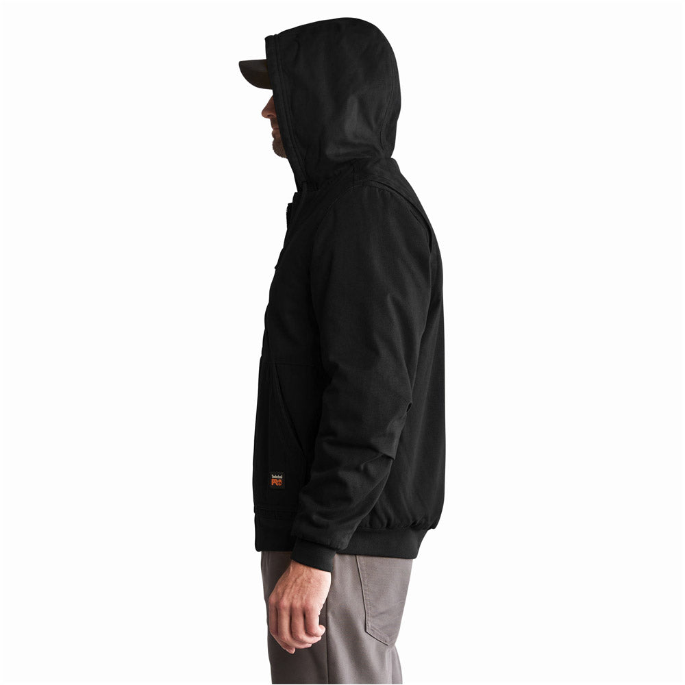 Timberland PRO Gritman Fleece-Lined Men's Hooded Canvas Jacket