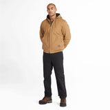 Timberland PRO Gritman Fleece-Lined Men's Hooded Canvas Jacket