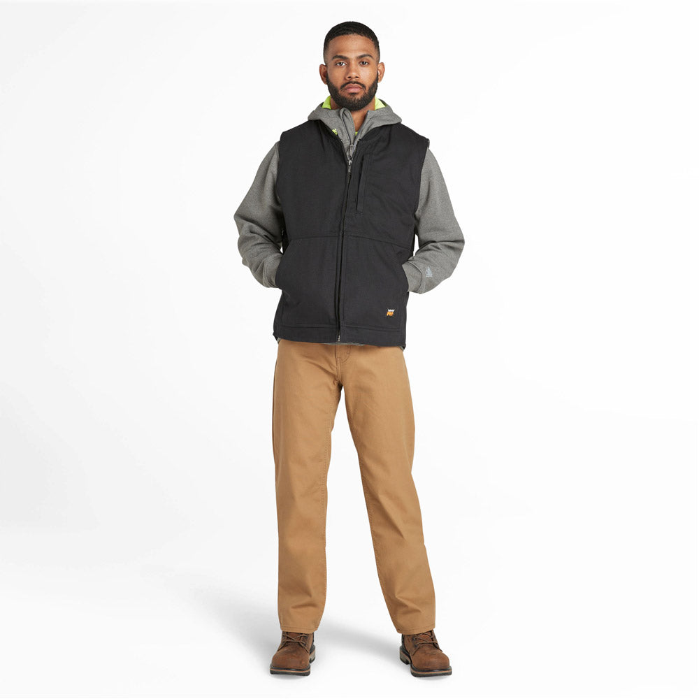 Timberland PRO Gritman Fleece-Lined Men's Canvas Vest