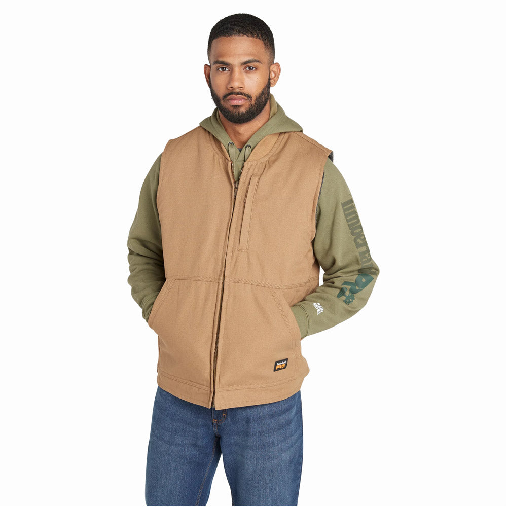 Timberland PRO Gritman Fleece-Lined Men's Canvas Vest