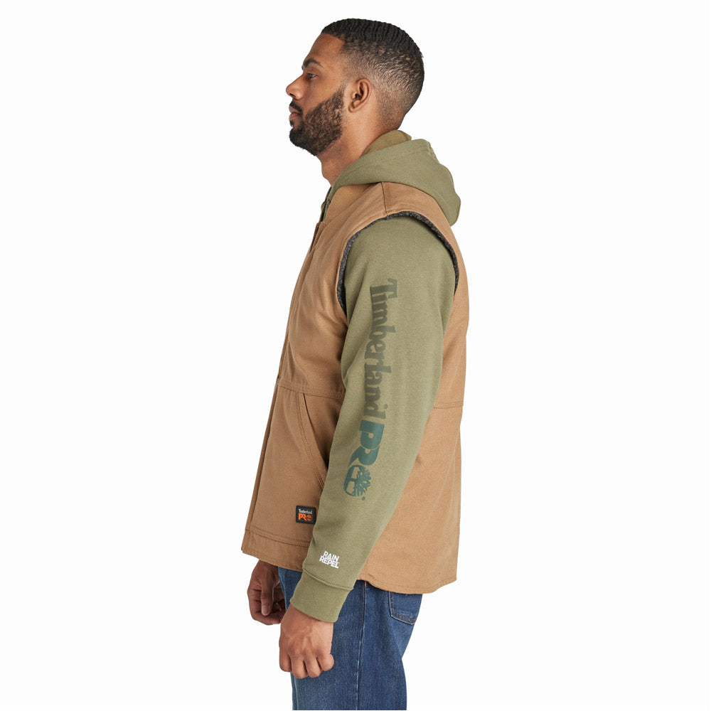 Timberland PRO Gritman Fleece-Lined Men's Canvas Vest