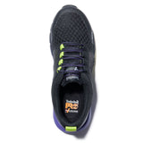 Timberland Pro Women's Radius Black/Purple Composite Toe Work Shoe