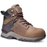 Timberland Pro Women's Hypercharge Mid Brown Composite Toe Work Boot