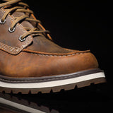 Timberland Pro Irvine Brown 6-Inch Moc Toe Wedge Work Boot