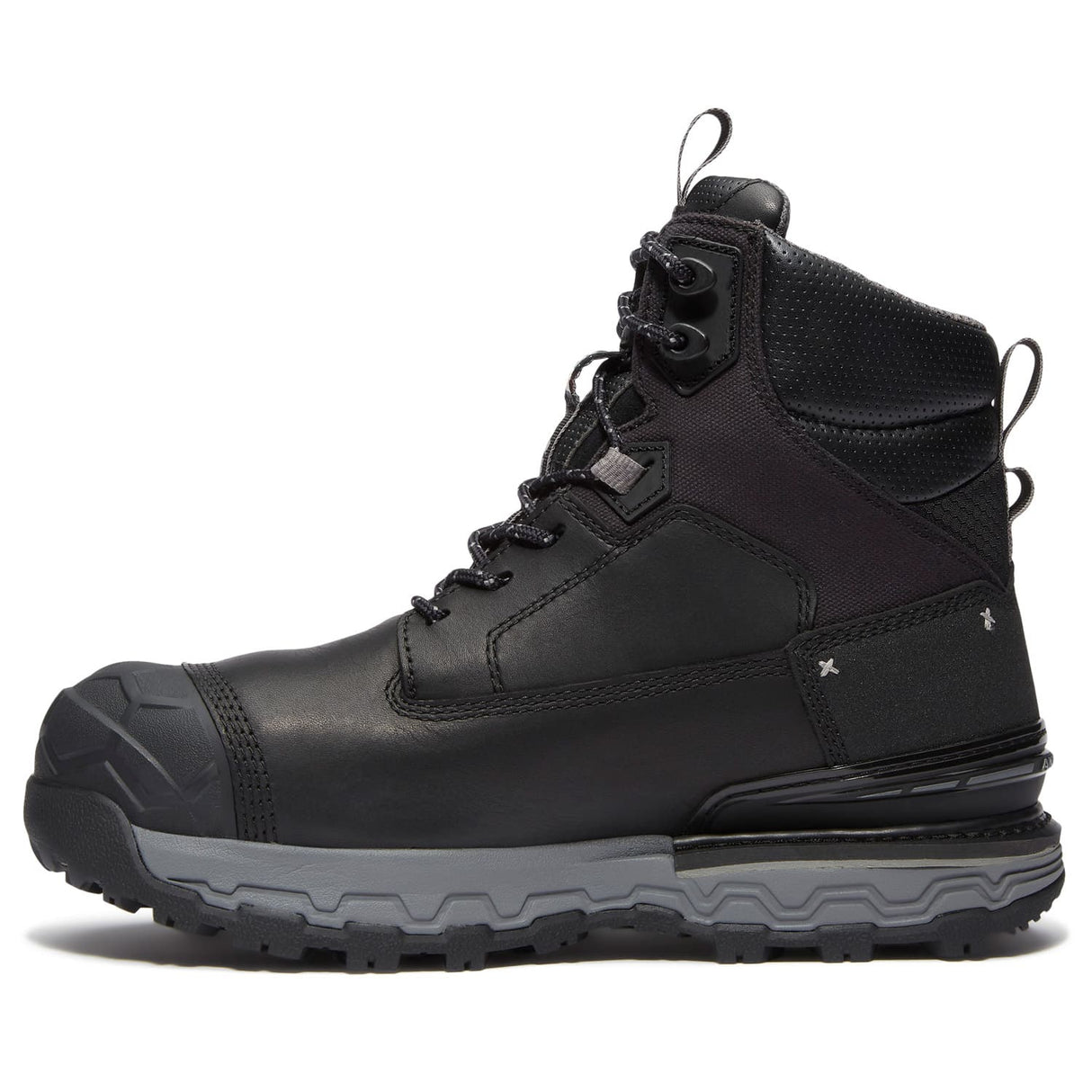 Timberland Pro Boondock Ultralight Puncture Resistant Black Safety Toe Mid Waterproof Men's Work Boot