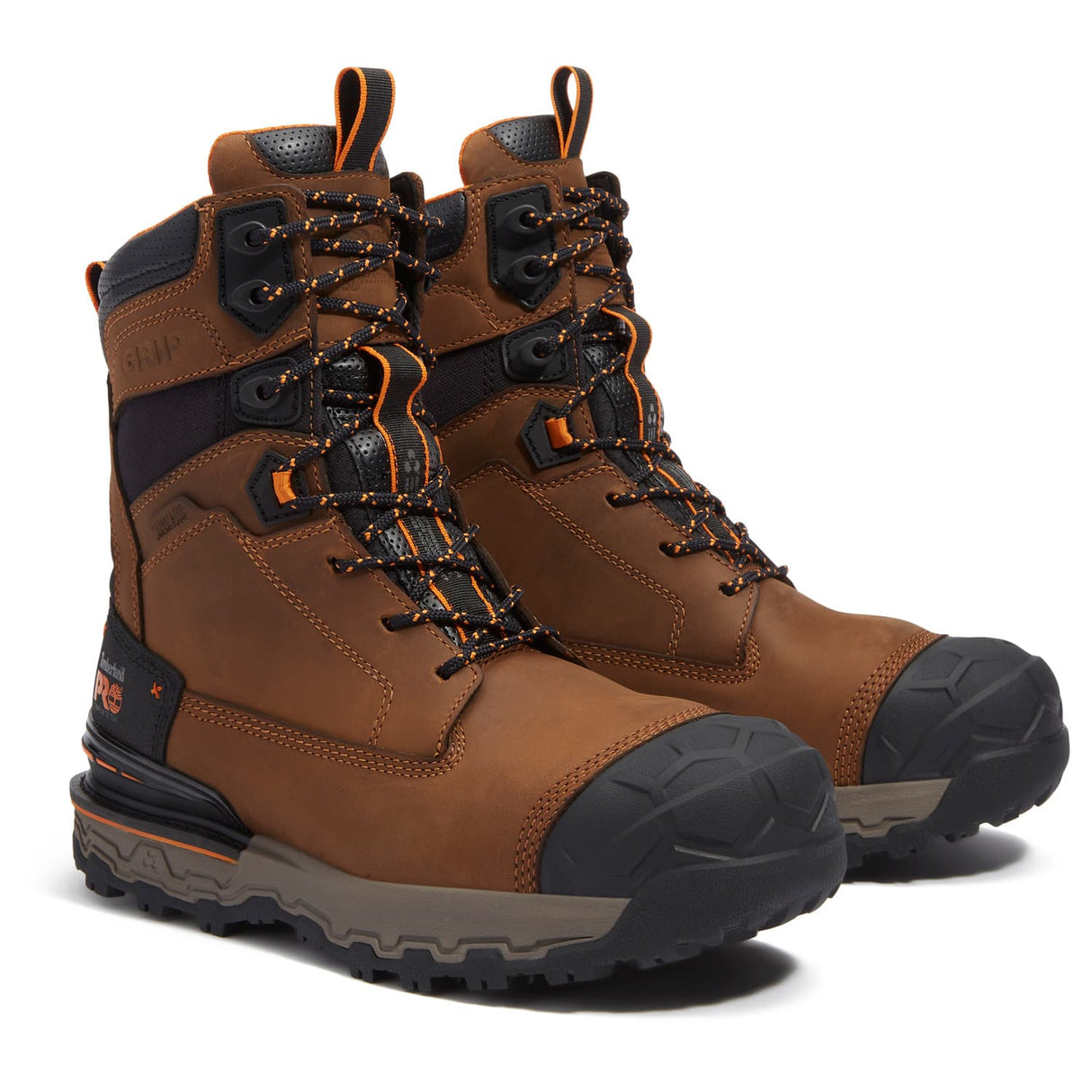 Timberland Pro Boondock Ultralight Composite Safety Toe 8-Inch Waterproof Men's Work Boot