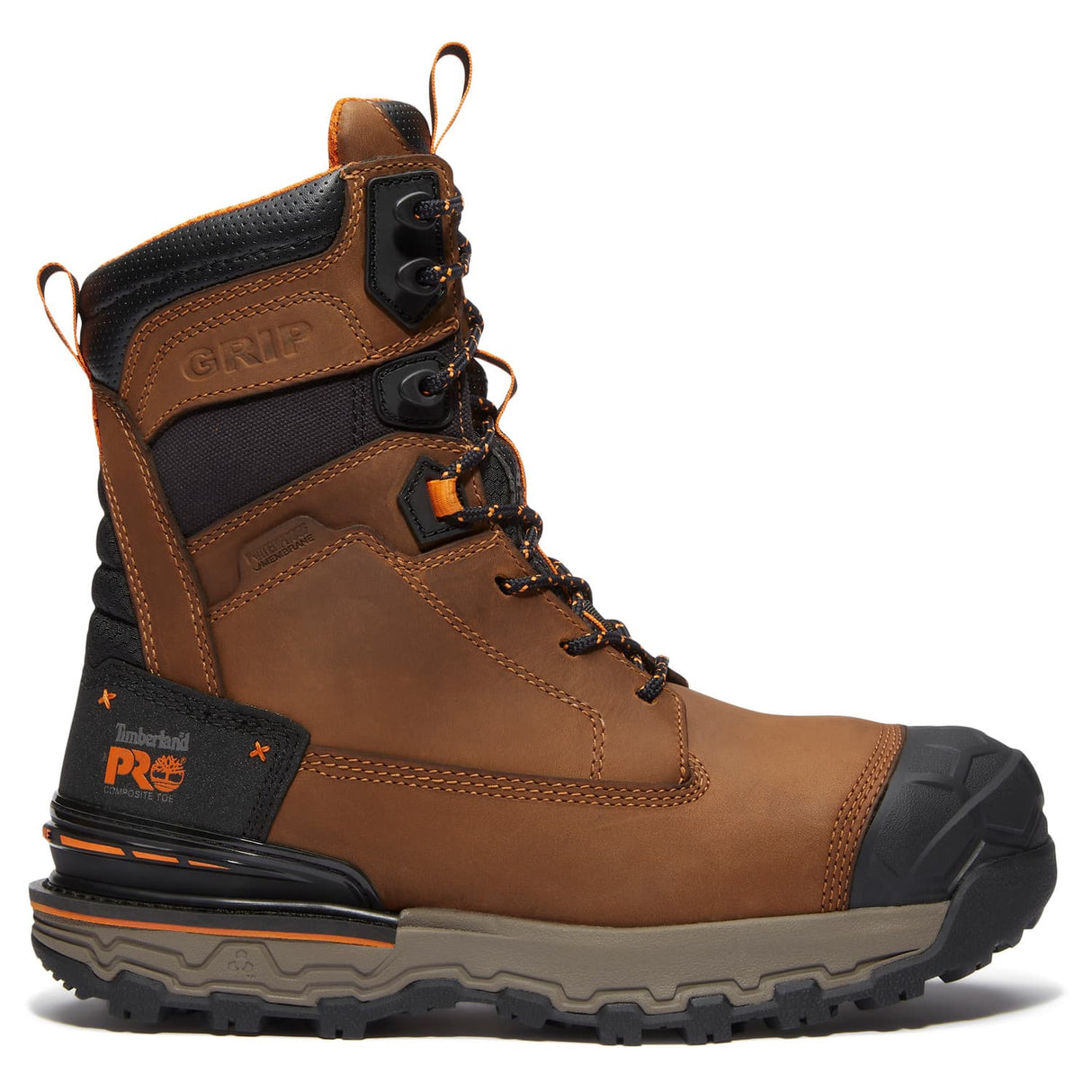 Timberland Pro Boondock Ultralight Composite Safety Toe 8-Inch Waterproof Men's Work Boot