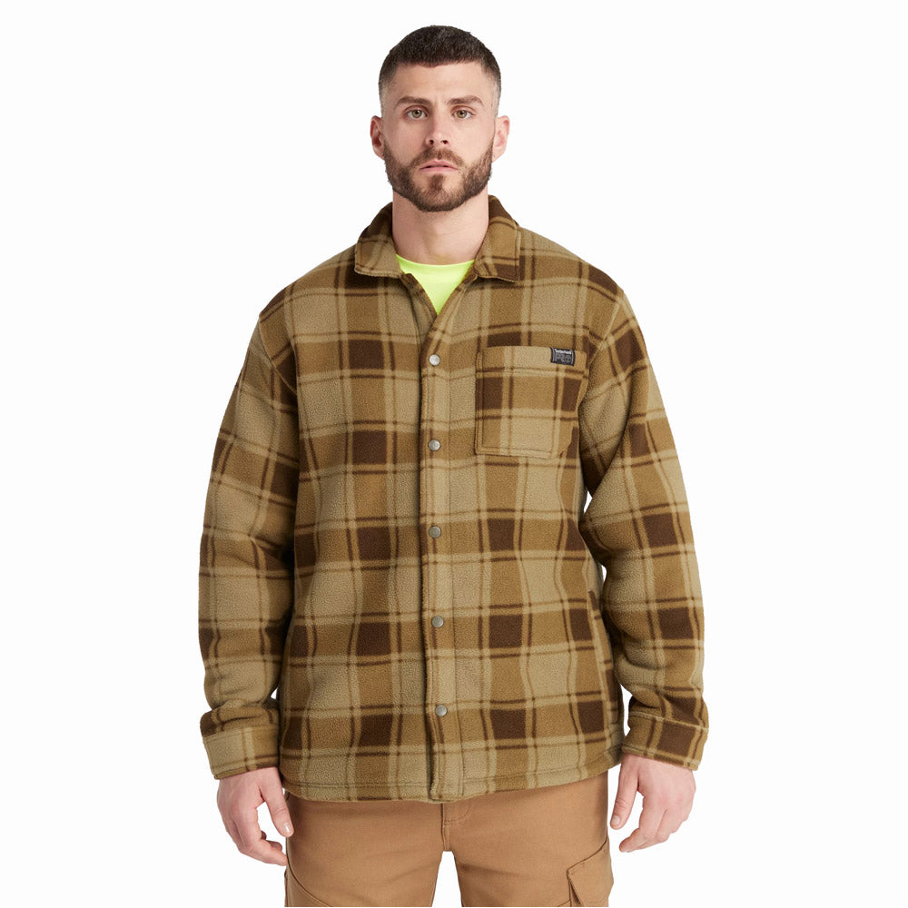 Timberland PRO Gritman Check Heavyweight Fleece Men's Shirt