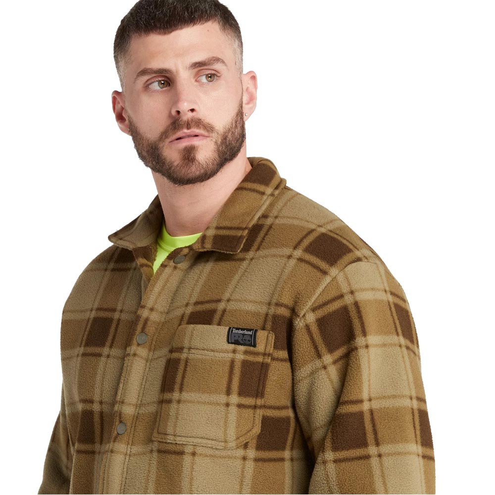 Timberland PRO Gritman Check Heavyweight Fleece Men's Shirt