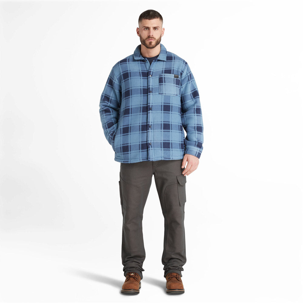 Timberland PRO Gritman Check Heavyweight Fleece Men's Shirt