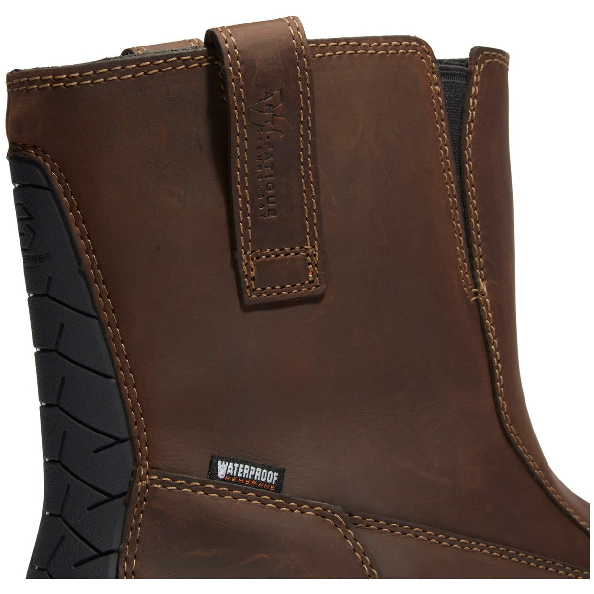 Timberland Pro True Grit Nano Composite Safety Toe Waterproof Pull On Men's Work Boot