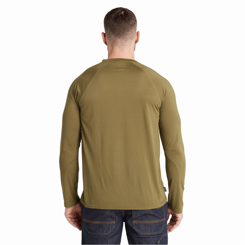 Timberland PRO Wicking Good Sport Men's Long-Sleeve T-Shirt