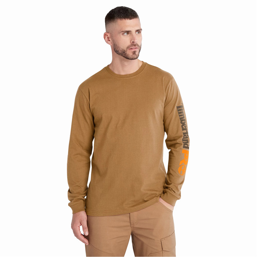 Timberland PRO Core Logo Men's Long-Sleeve T-Shirt