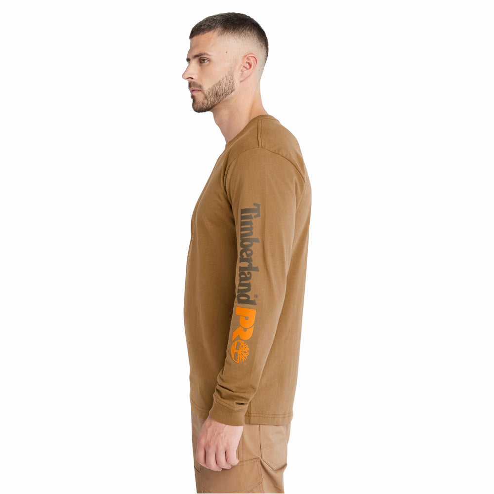 Timberland PRO Core Logo Men's Long-Sleeve T-Shirt