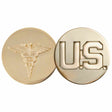 No-Shine Medical and US Enlisted Army Insignia