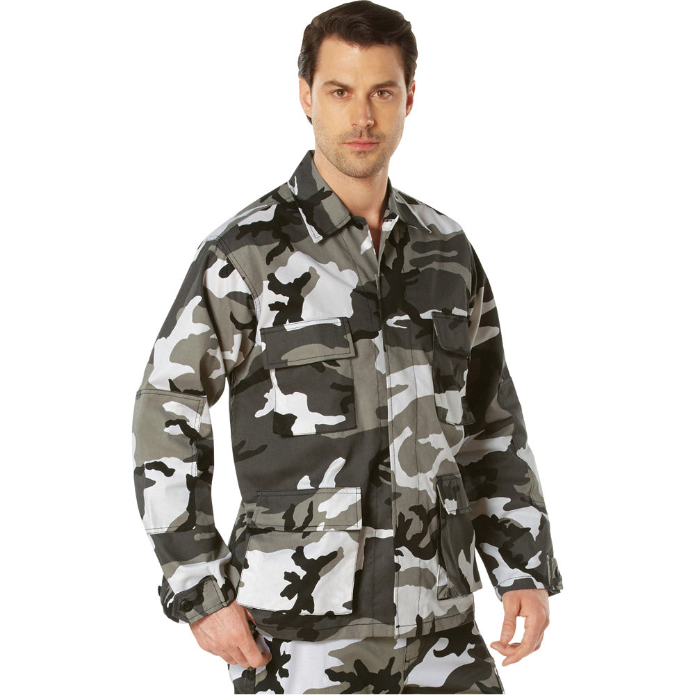 Basic Military Camouflage BDU Shirt