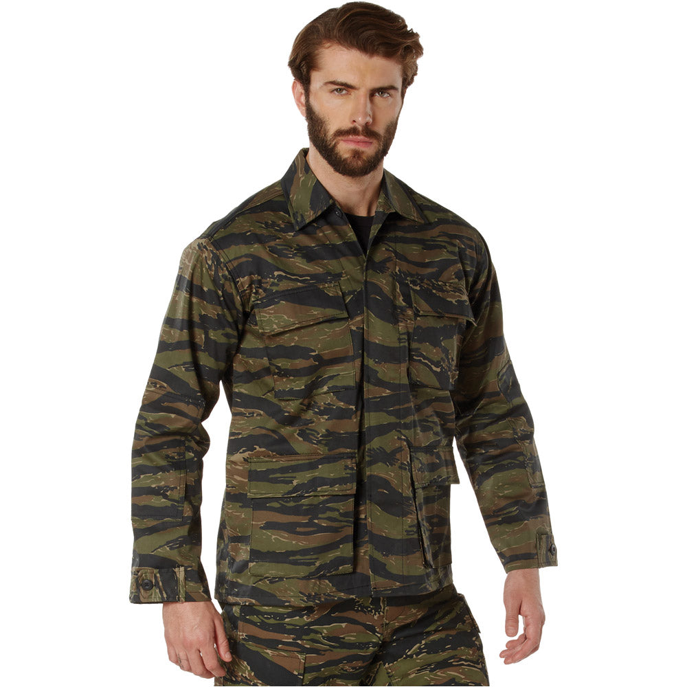 Basic Military Camouflage BDU Shirt