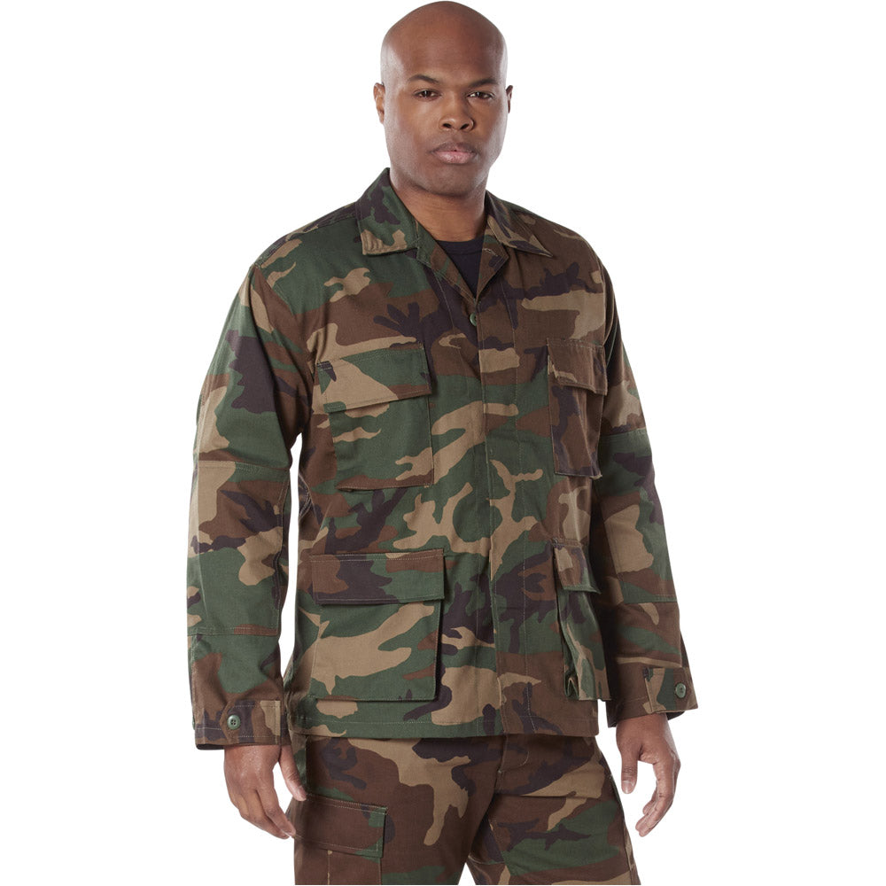 Basic Military Camouflage BDU Shirt