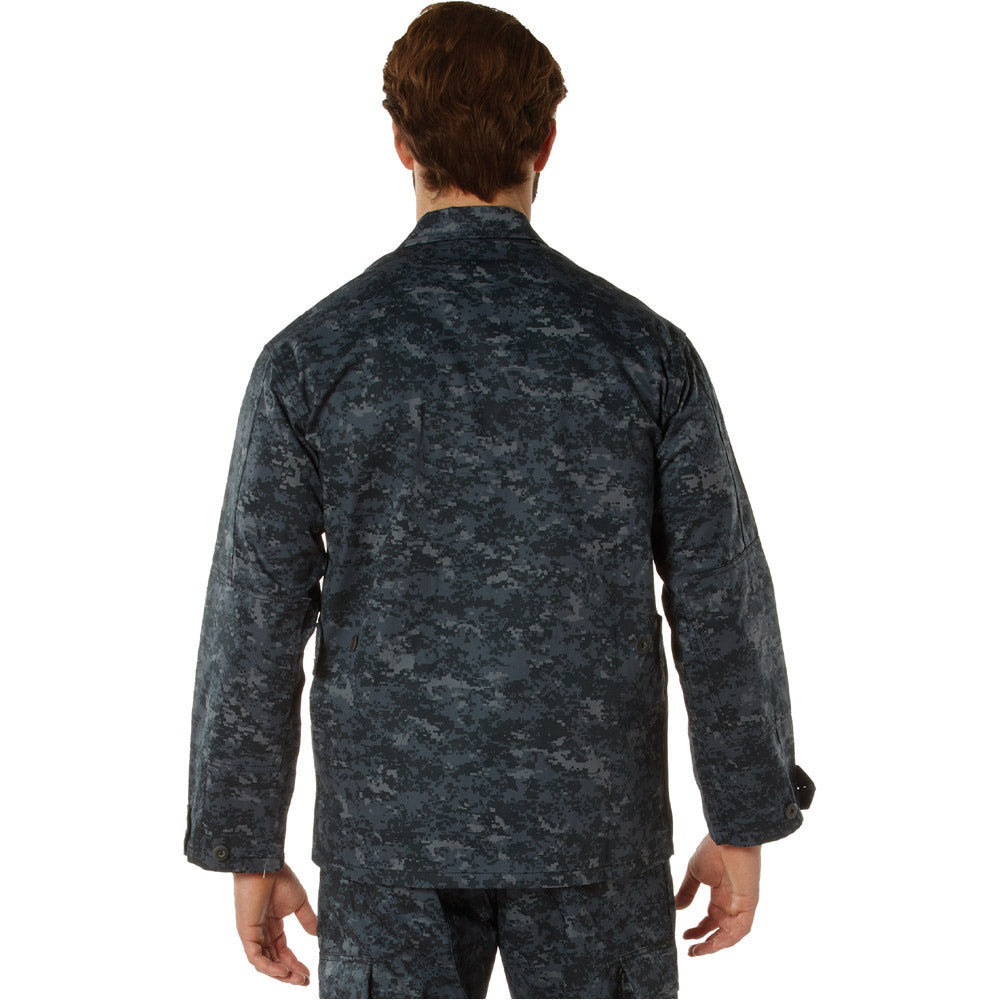 Basic Military Digital Camouflage BDU Shirt