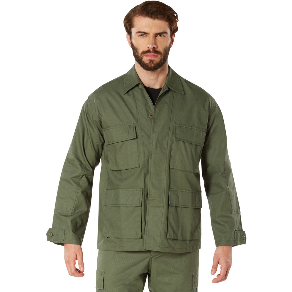 Basic Military Rip-Stop BDU Shirt