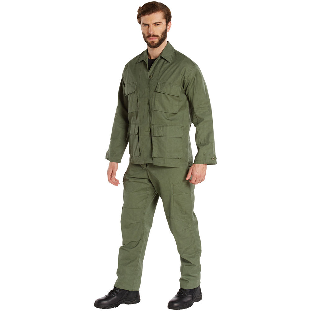 Basic Military Rip-Stop BDU Shirt