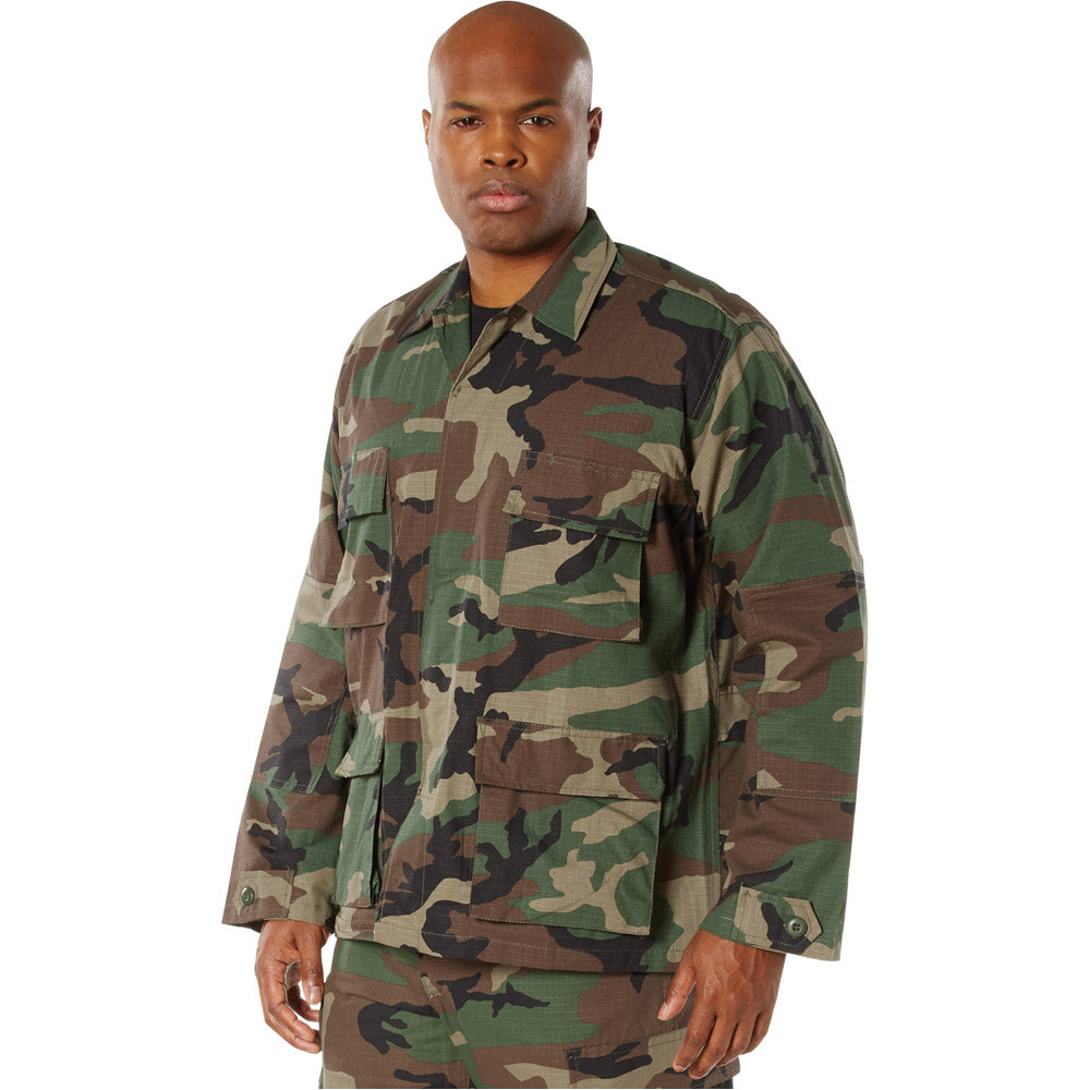 Basic Military Rip-Stop BDU Shirt