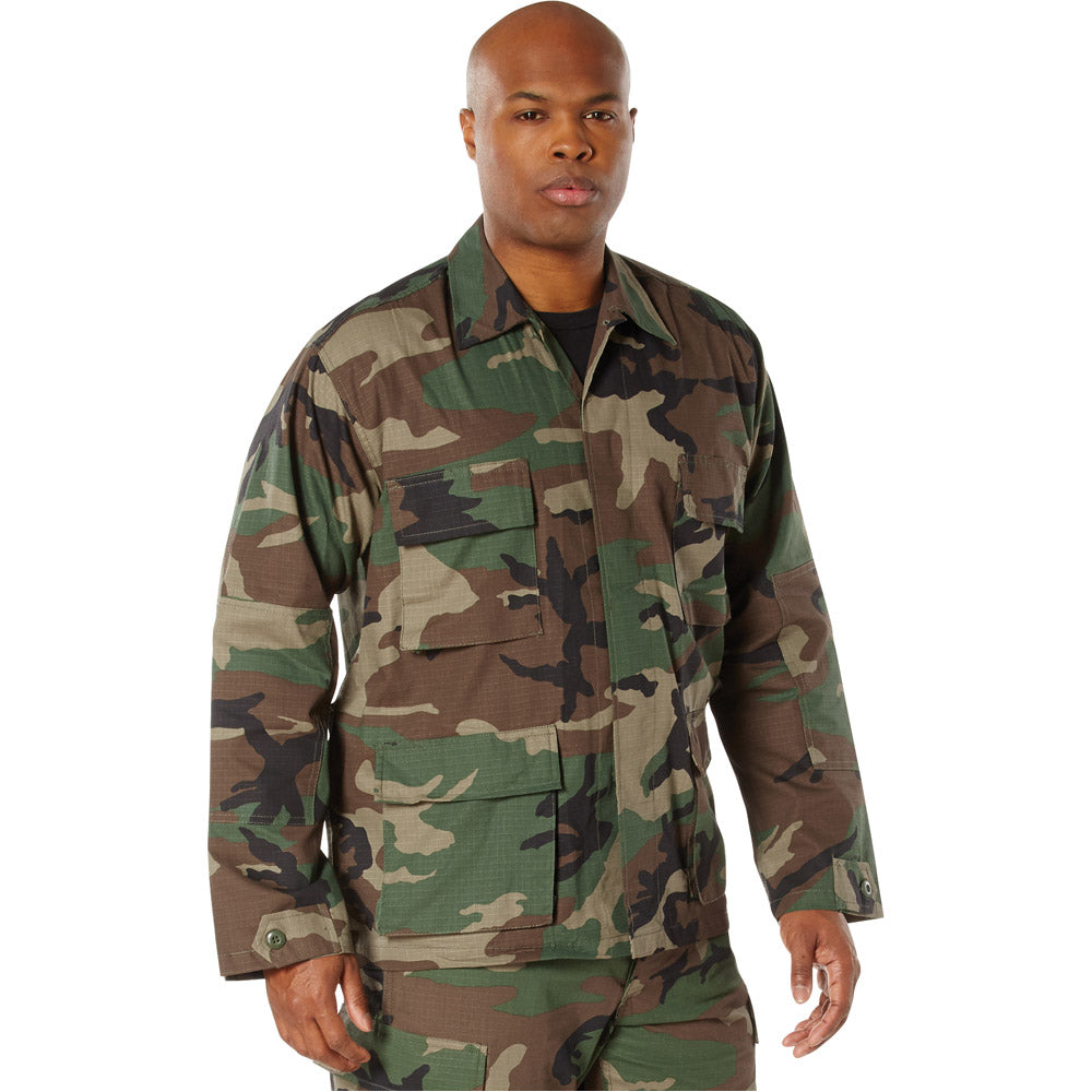 Basic Military Rip-Stop BDU Shirt