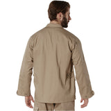 Basic Military Solid Color BDU Shirt