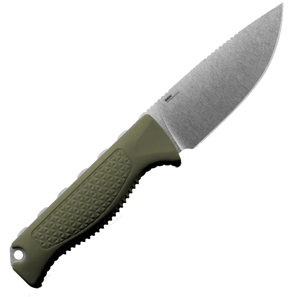 Benchmade Hunt 15006-01 Steep Country Fixed Blade Knife with 3.54 inch blade and Dark Olive Handle