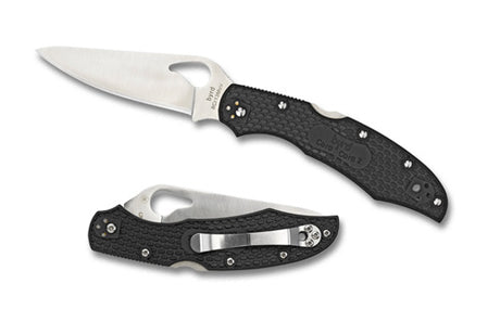 Spyderco Byrd Cara Cara 2 Plain Edge Pocket Knife - BY03PBK2