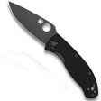 Spyderco C122GBBKP Tenacious Plain Edge Folding Knife