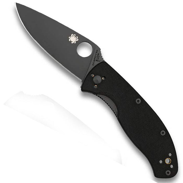 Spyderco C122GBBKP Tenacious Plain Edge Folding Knife