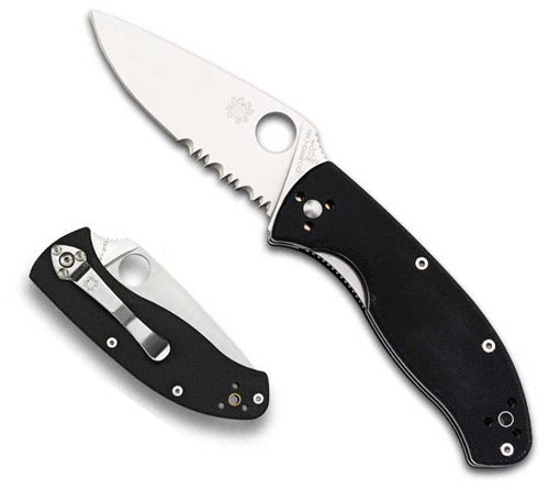 Spyderco Tenacious Serrated Knife - C122GPS