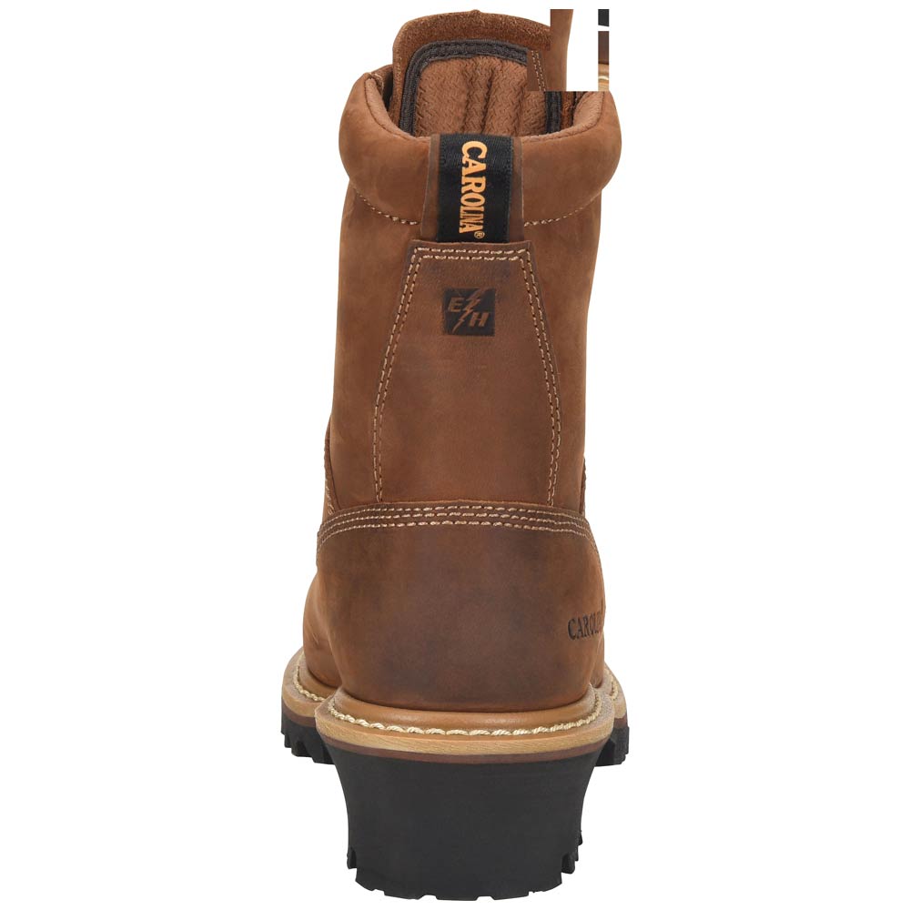 Carolina Women's Elm 8-inch Waterproof Composite Toe Logger Work Boot