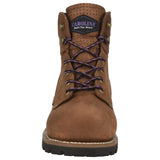 Carolina Parthenon Womens 6-Inch Brown Composite Toe Waterproof Work Boot