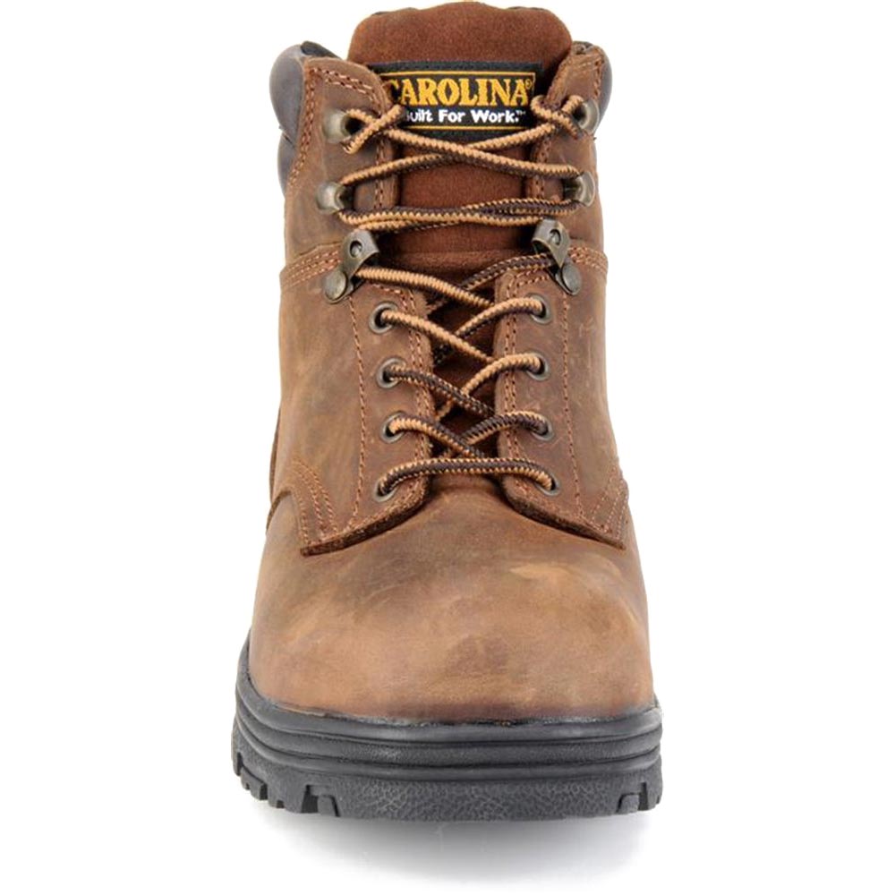 Carolina CA3026 6-inch Brown Leather Waterproof Work Boot