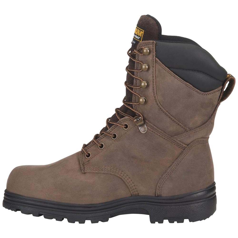 Carolina CA3034 8 Inch Brown Waterproof Insulated Work Boots