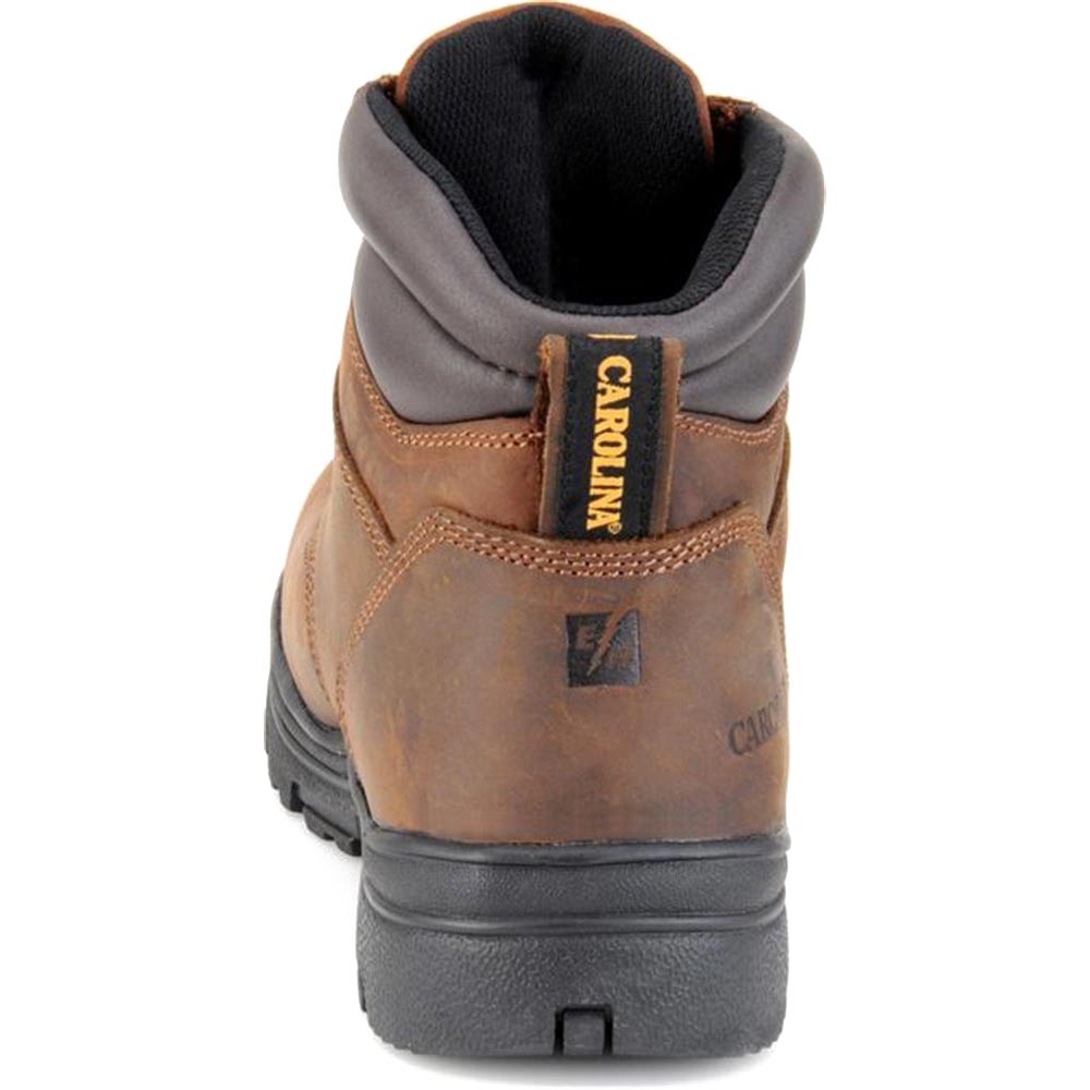 Carolina CA3526 6-inch Steel Toe Work Boot Boot - Copper Crazy Horse