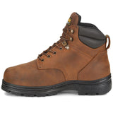 Carolina CA3527 6 Inch Brown Broad Toe Internal Metguard Work Boots