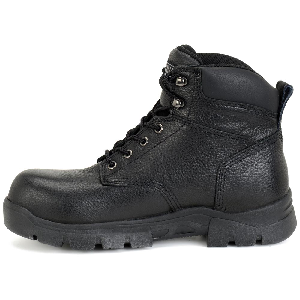 Carolina Basic Black 6-Inch Waterproof Composite Toe Work Boot