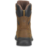 CA3597 Heel Carolina Gruntz CA3597 8 inch Waterproof Steel Toe Mens Brown Work Boot