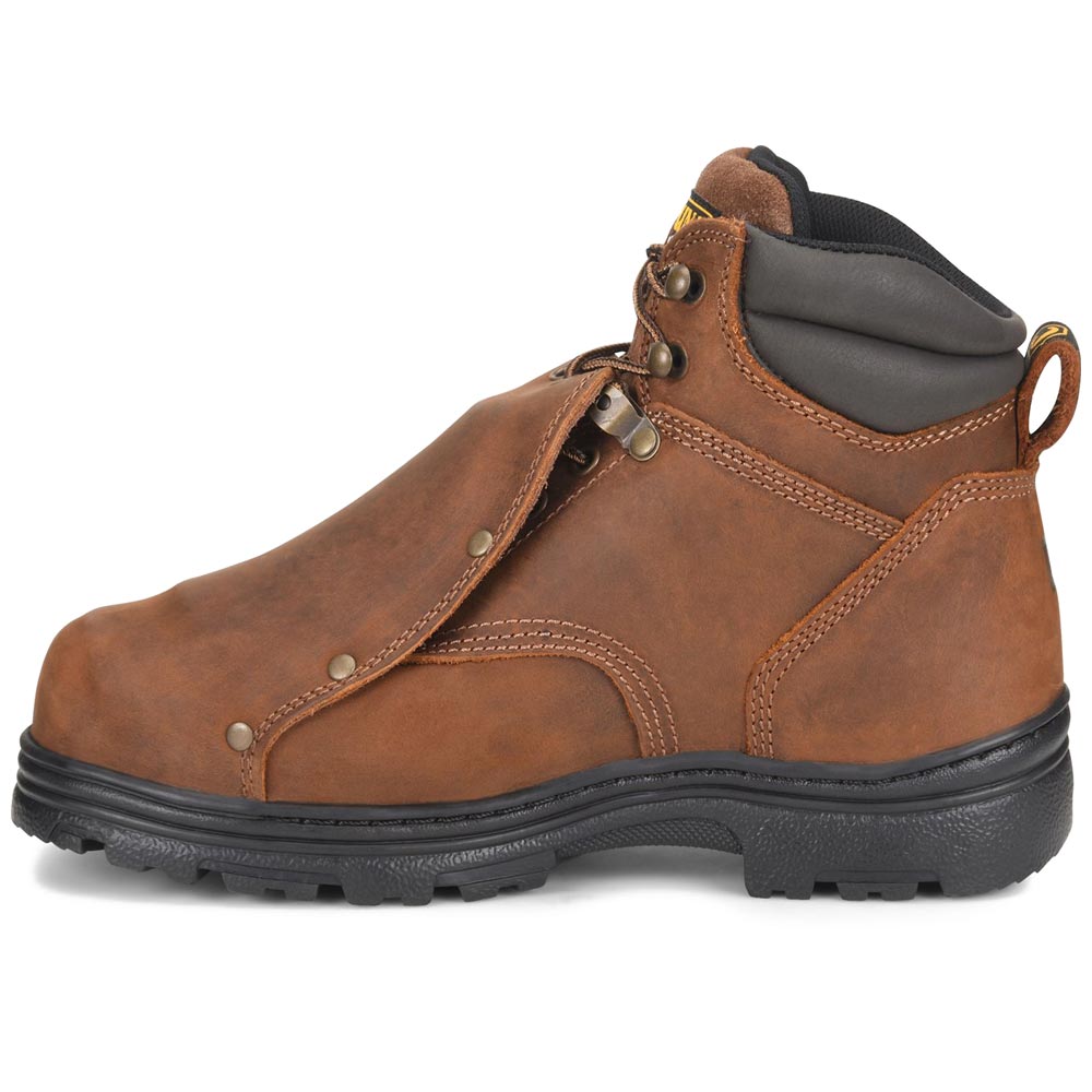 Carolina CA3630 6 Inch Brown External Metatarsal Guard Work Boots